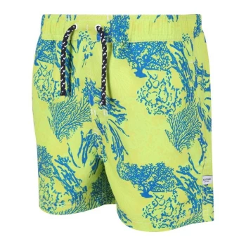Image of Regatta Skander II Swim Shorts - BriKiwiCoral