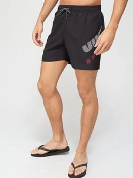 Image of Nike Tilt 5" Swim Shorts - Black