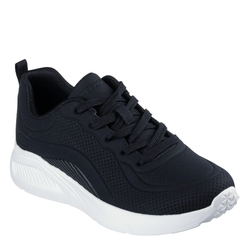 Image of Skechers Bob Buno Trainers Womens Black/White female 4 (37)