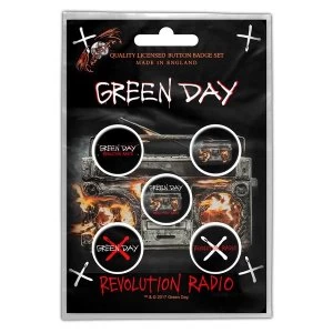 Image of Green Day - Revolution Radio Button Badge Pack