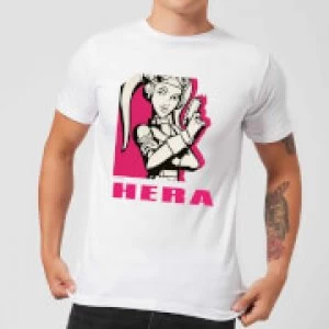 Image of Star Wars Rebels Hera Mens T-Shirt - White - L