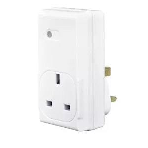 Image of Masterplug Smart Plug Mains Fed, Pack Of 2 White