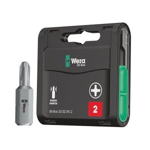 Image of Wera Bit-Box 20 Drywall Tough Bits PH2 x 25mm, 20 Piece