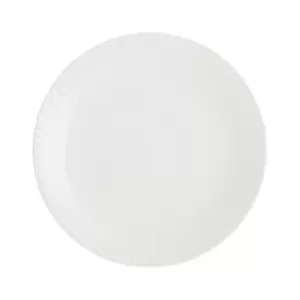 Image of Porcelain Arc White Medium Plate