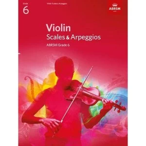 Image of Violin Scales & Arpeggios, ABRSM Grade 6 from 2012 Sheet music 2011