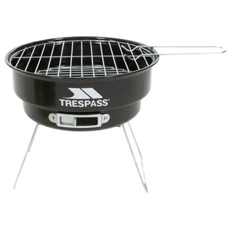 Image of Trespass Trespass Barby Collapsible BBQ Bucket Set in Black One Size Unisex 5054752035754