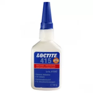 Image of Loctite 142589 415 Methyl Metal Bonder High Viscosity 50g