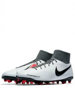 Image of Nike Mens Phantom Vision Club DF Firm Ground Football Boot Grey Size 9 Men