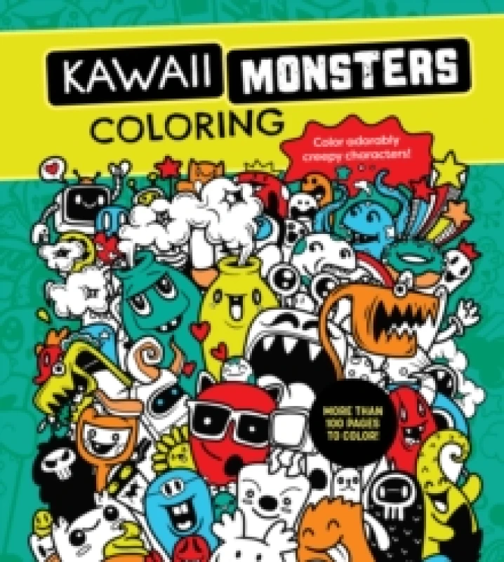 Image of Kawaii Monsters Coloring Book. Paperback. By Editors of Chartwell Books Books