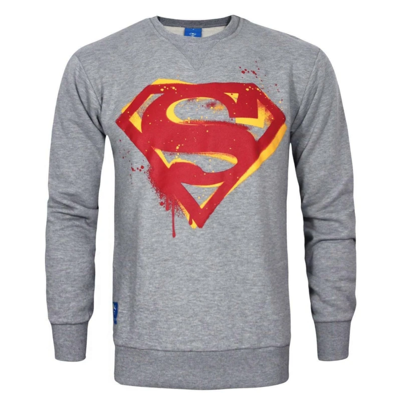 Image of DC Comics Sweatshirt Grey male
