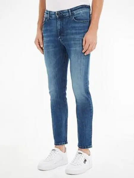 Image of Tommy Jeans Simon Skinny Fit Jeans Dyjmb - Mid Wash