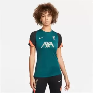 Image of Nike LFC Strike Short Sleeve Top Womens - Blue