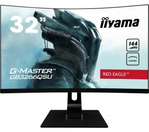 Image of iiyama G-Master 32" GB3266QSU Quad HD Curved LED Gaming Monitor