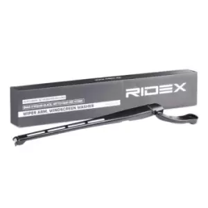 Image of RIDEX Wiper Arm 301W0024 Windscreen Wiper Arm,Wiper Arm, windscreen washer AUDI,A4 Avant (8ED, B7),A4 Avant (8E5, B6),A4 Limousine (8E2, B6)