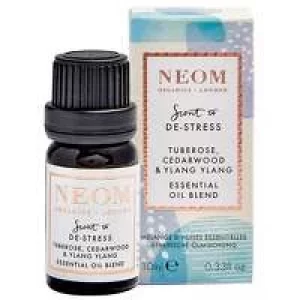 Image of Neom Organics London Scent To Make You Happy Tuberose and Cedarwood and Ylang Ylang Essential Oil Blend 10ml