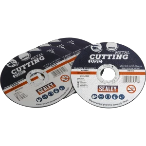 Image of Sealey Metal Cutting Disc 115mm 1.2mm Pack of 5