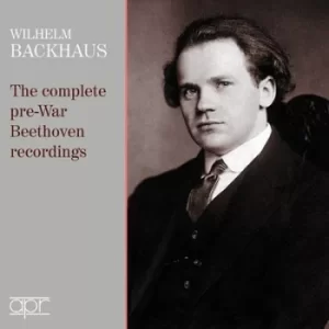 Image of Wilhelm Backhaus The Complete Pre-war Beethoven Recordings by Wilhelm Backhaus CD Album