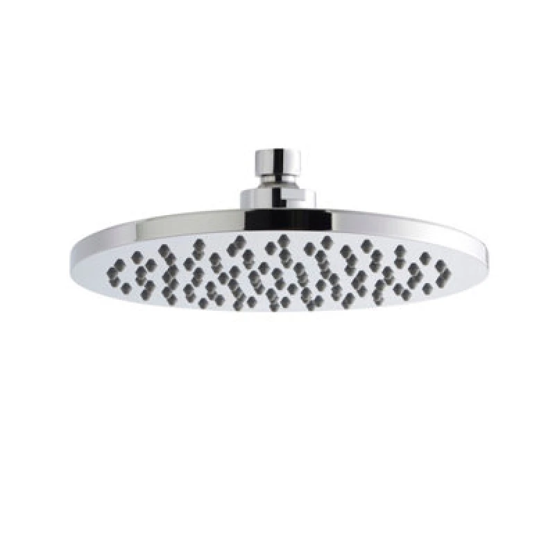 Image of Balterley Pride Round Easyclean Fixed Shower Head 200mm, Modern Design, High Flow - Chrome Finish