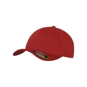 Image of Flexfit Unisex 5 Panel Cap (S/M) (Red)