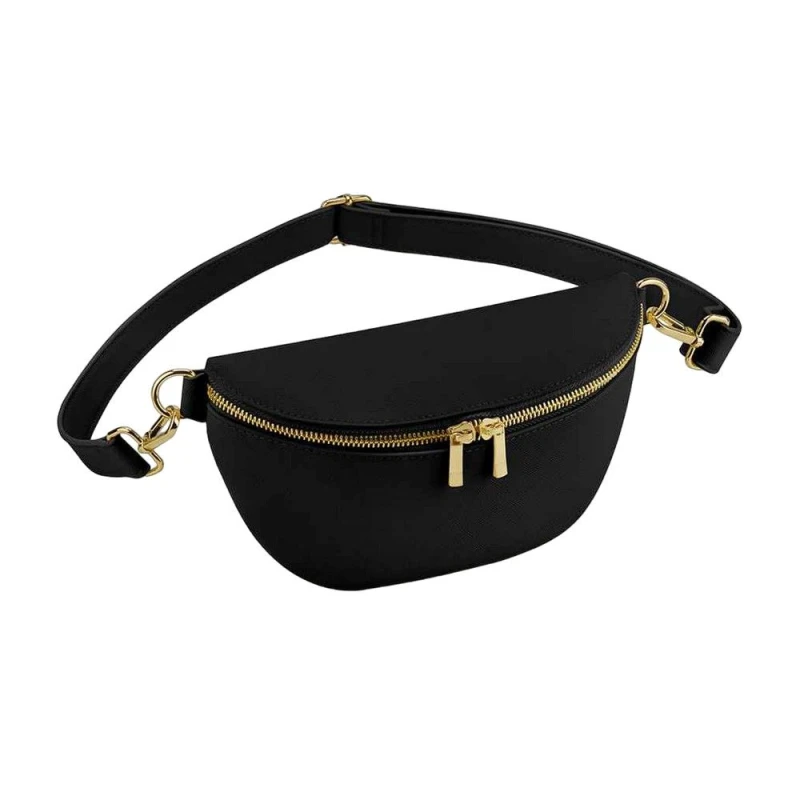 Image of Bagbase Boutique womens Hip bag in Black
