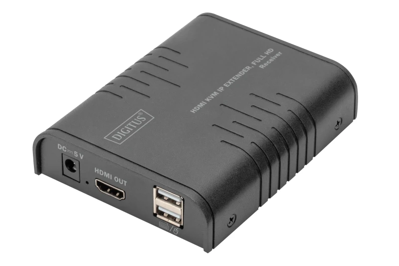 Image of Digitus HDMI KVM IP Extender Receiver. Full HD
