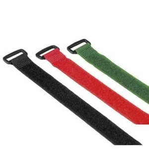 Image of Hama Hook and Loop Cable Ties with Buckle, 250 mm, coloured