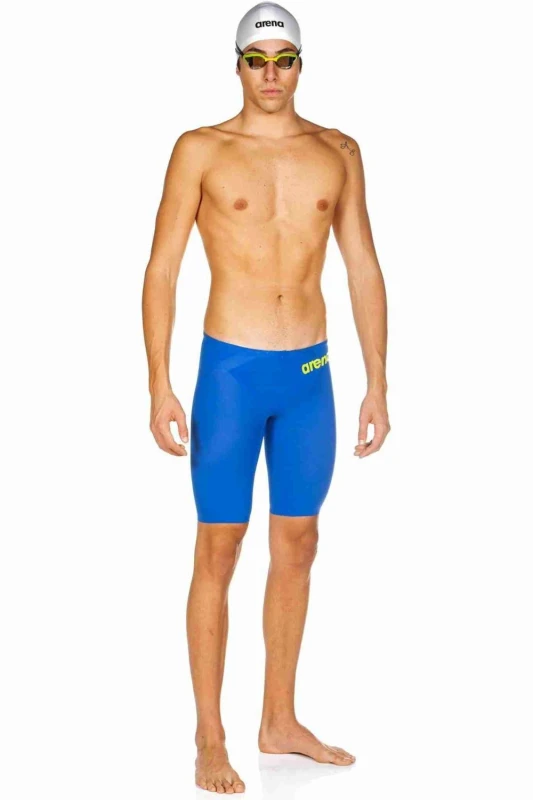 Image of Arena Mens Powerskin Carbon Air 2 Jammer - Blue / Grey Size: 32R Blue Male 32R