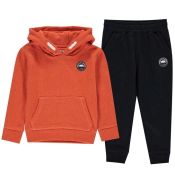 Image of SoulCal Signature Lounge Set Baby Unisex - Navy/Orange