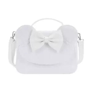 Image of Loungefly Disney Minnie Sequin Wedding Cross Body Bag