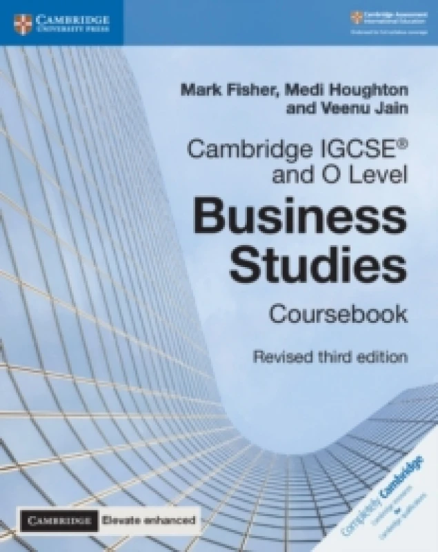 Image of Veenu Jain Cambridge IGCSE and O Level Business Studies Revised Coursebook with Digital Access (2 Years) 3e Book Multi unisex