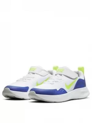 Image of Nike Wearallday (ps), White, Size 1
