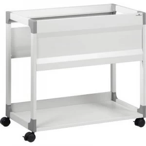 Image of Durable Suspension file trolley 378410 Grey