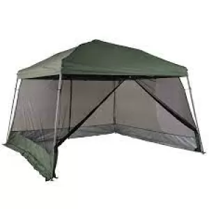 Image of Outsunny 3.6m x 3.6m Pop Up Steel Frame Garden Gazebo Green