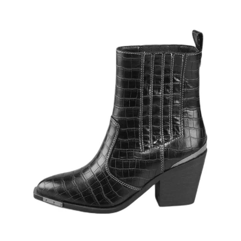 Image of Buffalo Womens boots Buffalo West Chelsea Noir Female 38
