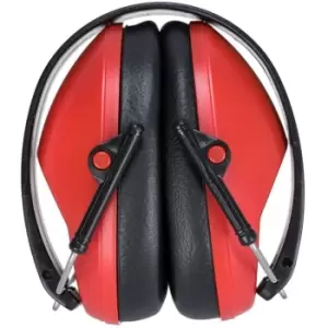 Image of PS48RER - sz Slim Ear Muff - Red - Red - Portwest