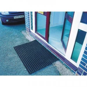 Image of Slingsby VFM Black Mat Connector For Rubber Ring Matting 324545