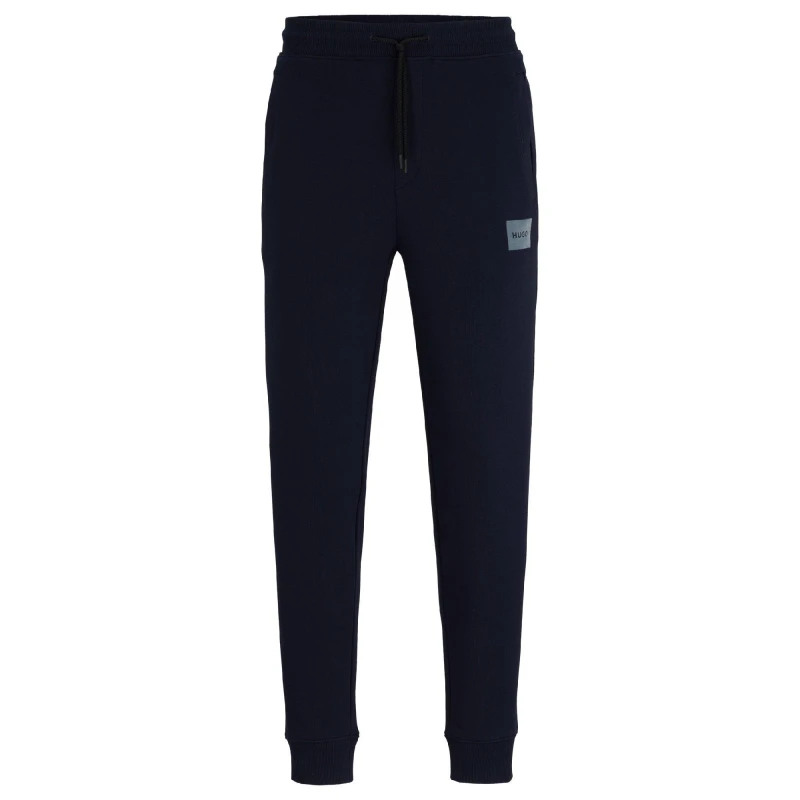 Image of Hugo Mens Doak V Short Sleeve Polo Shirt Dark Blue male S