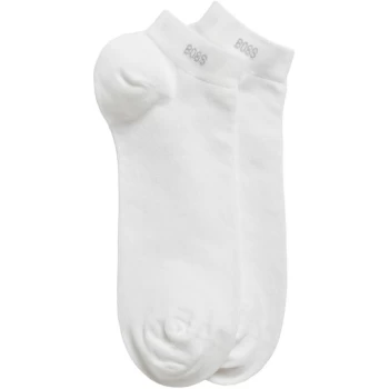Image of Boss 2 Pack Trainer Socks - White
