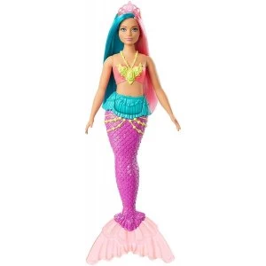 Image of Barbie: Dreamtopia - Teal and Pink Hair Mermaid Doll