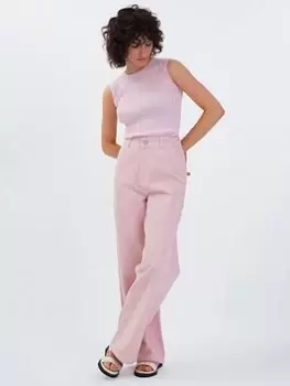 Image of Aligne Carlotta High Waisted Wide Leg Jean In Organic Cotton