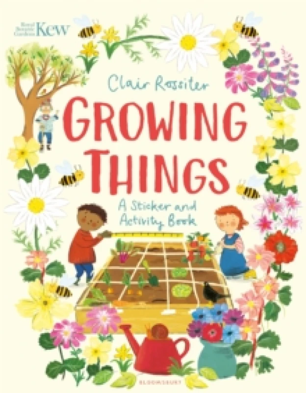 Image of KEW: Growing Things : A Sticker and Activity Book Paperback / softback