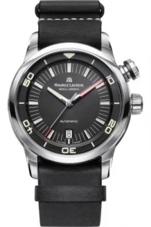 Image of Mens Maurice Lacroix Pontos S Diver Automatic Watch PT6248-SS001-330-1