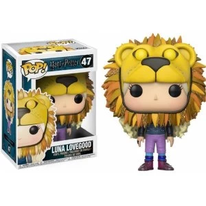 Image of Luna with Lions Head Harry Potter Funko Pop Vinyl Figure