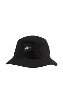 Image of Nike NSW Bucket Hat - Black, Size L, Men