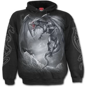 Image of Dragons Cry Mens Medium Hoodie - Black