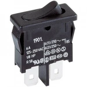 Image of Marquardt Toggle switch 1911.1102 250 V AC 6 A 1 x OffOn latch