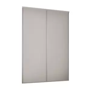 Image of Classic 2 Door Sliding Wardrobe Kit Cashmere Panel (W)1185 x (H)2260mm