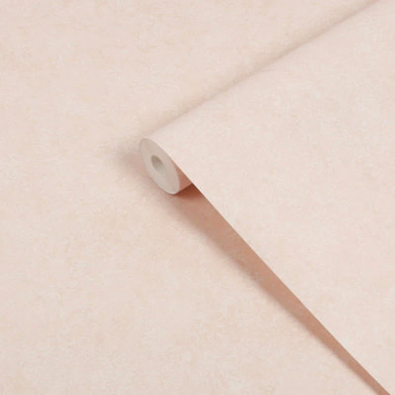 Image of Laura Ashley Pink Brindley Smooth Wallpaper
