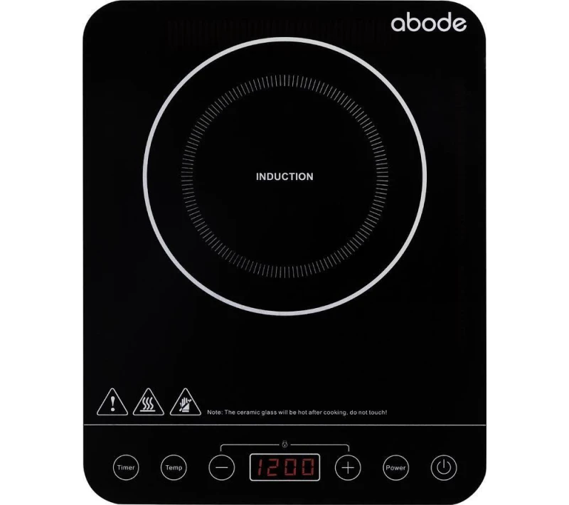 Image of ABODE AINDH1002 Single Induction Hot Plate - Black 5056233838199