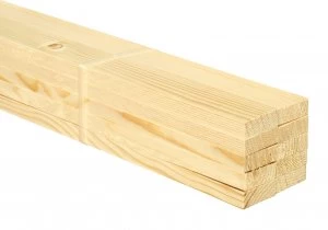 Image of Wickes Whitewood Door Stop 12x32x2100mm Pack 10